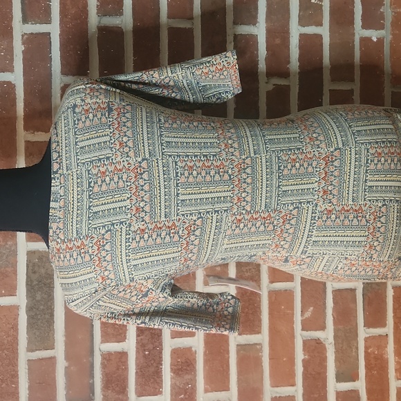 NWT LulaRoe fitted jersey dress, size XS - Picture 3 of 8